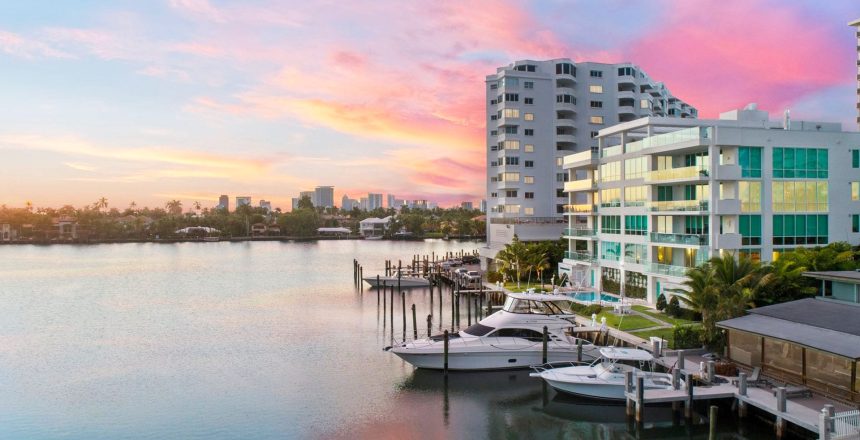 353 Sunset Lake Boutique Luxury Condos designed by Swedroe Architecture - Miami